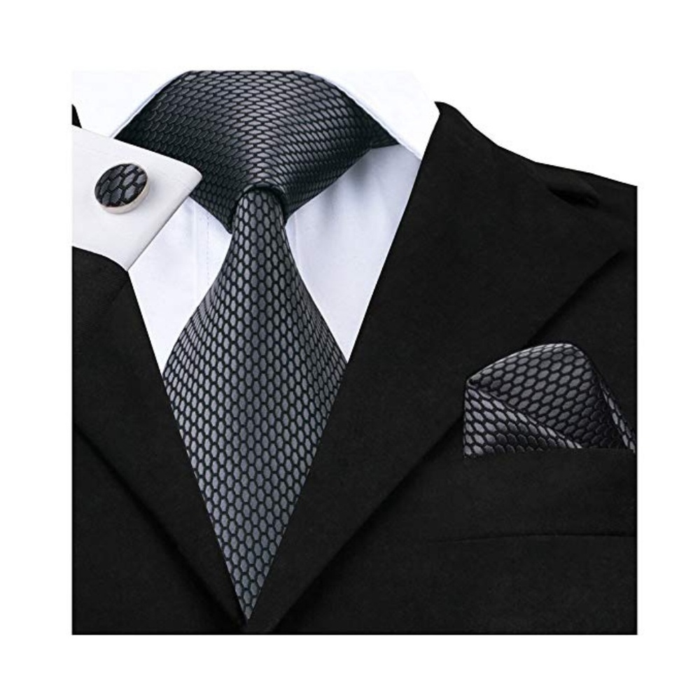Men's 100 % Silk Tie Set